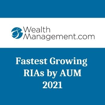 Fastes Growing RIAs by AUM 2021