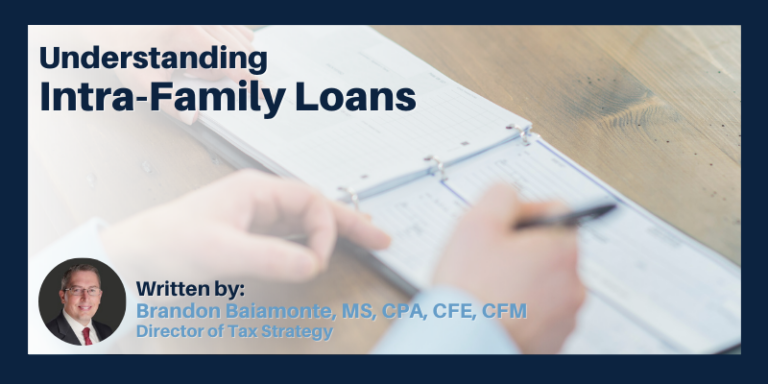 Understanding Intra-Family loans