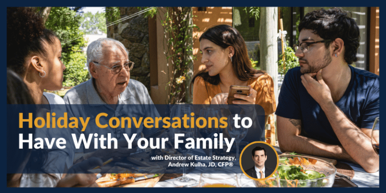 Financial Conversations for holidays
