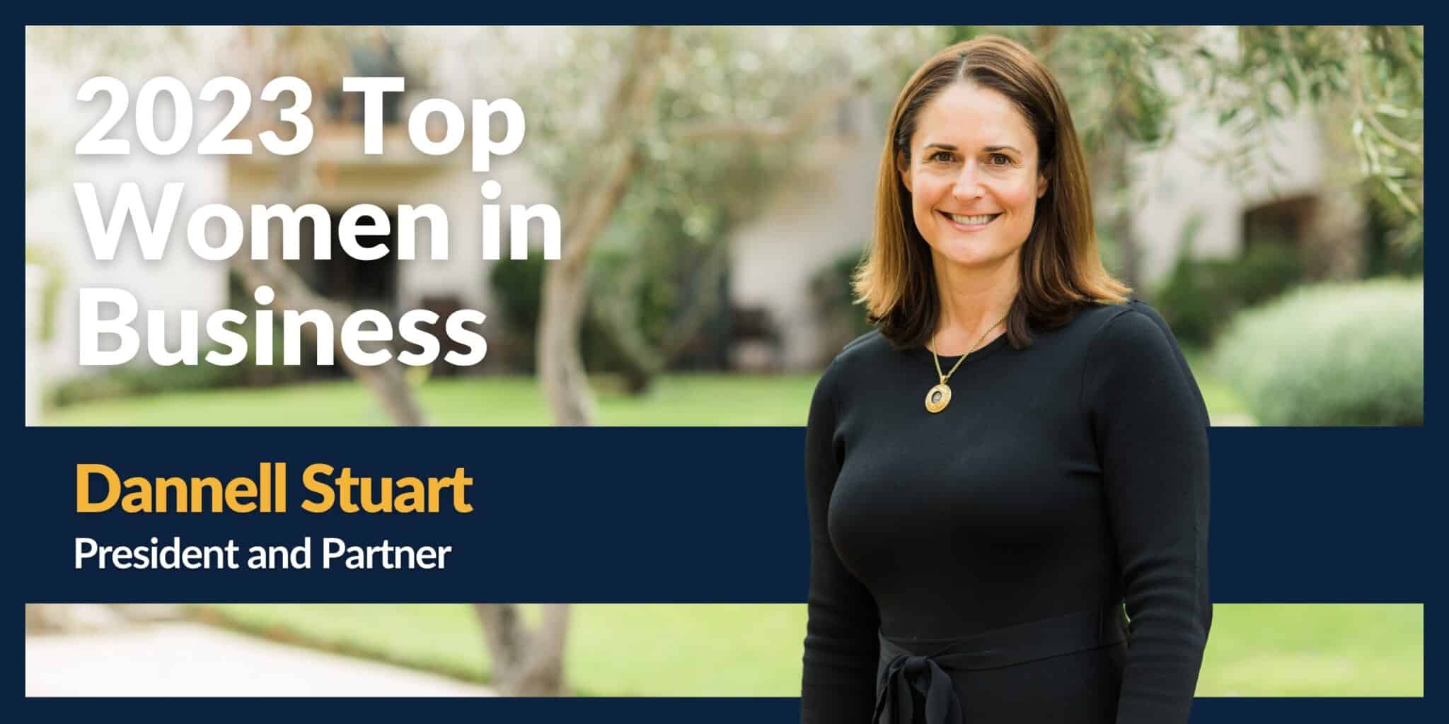 Dannell Stuart Mission Wealth Top Women in Business 2023