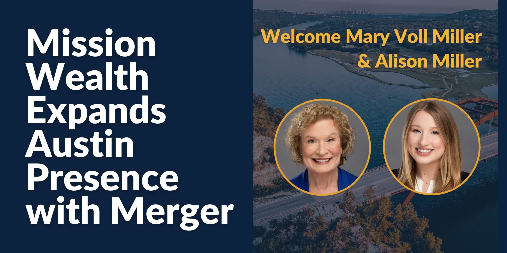 Mary Voll Miller and Alison Miller Merger