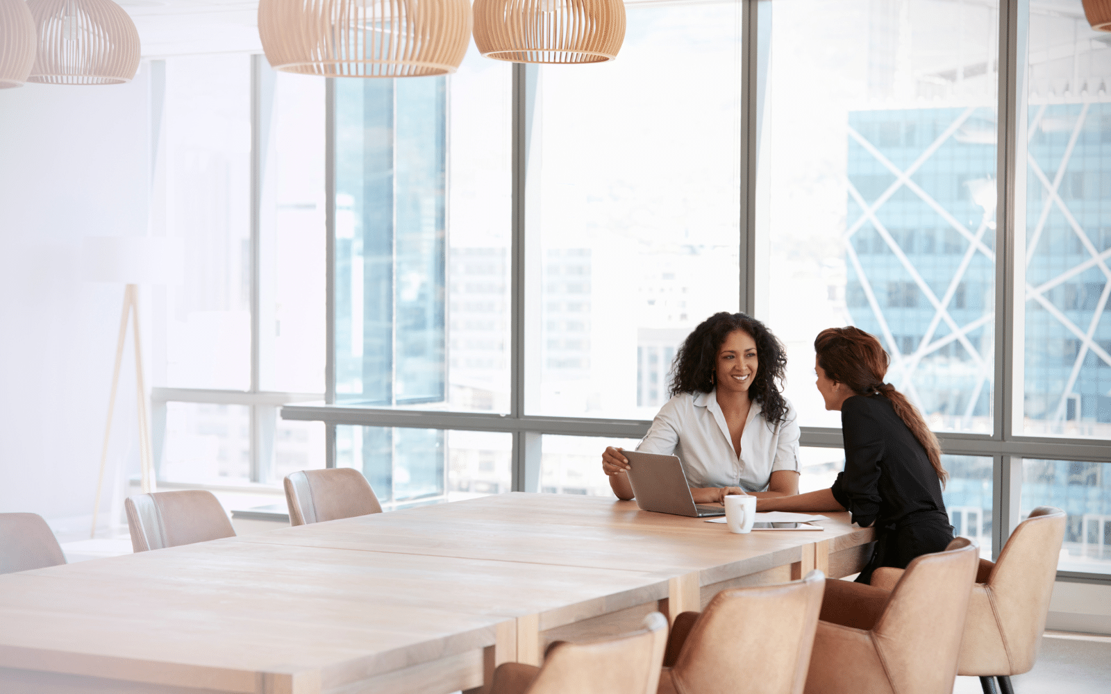 women in a financial planning meeting