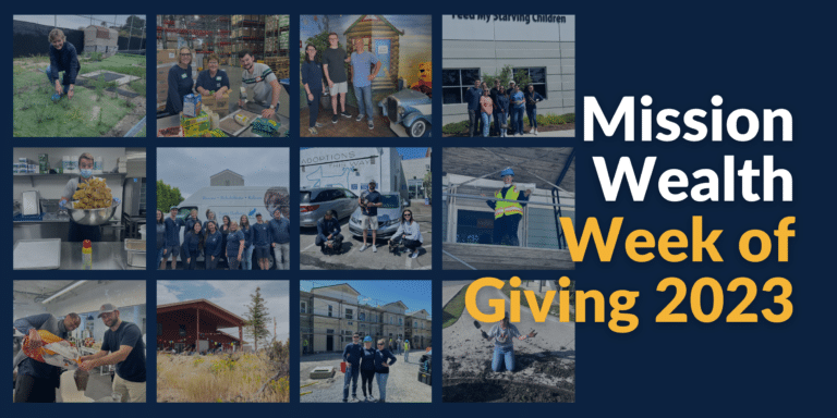 Mission Wealth Week of Giving 2023