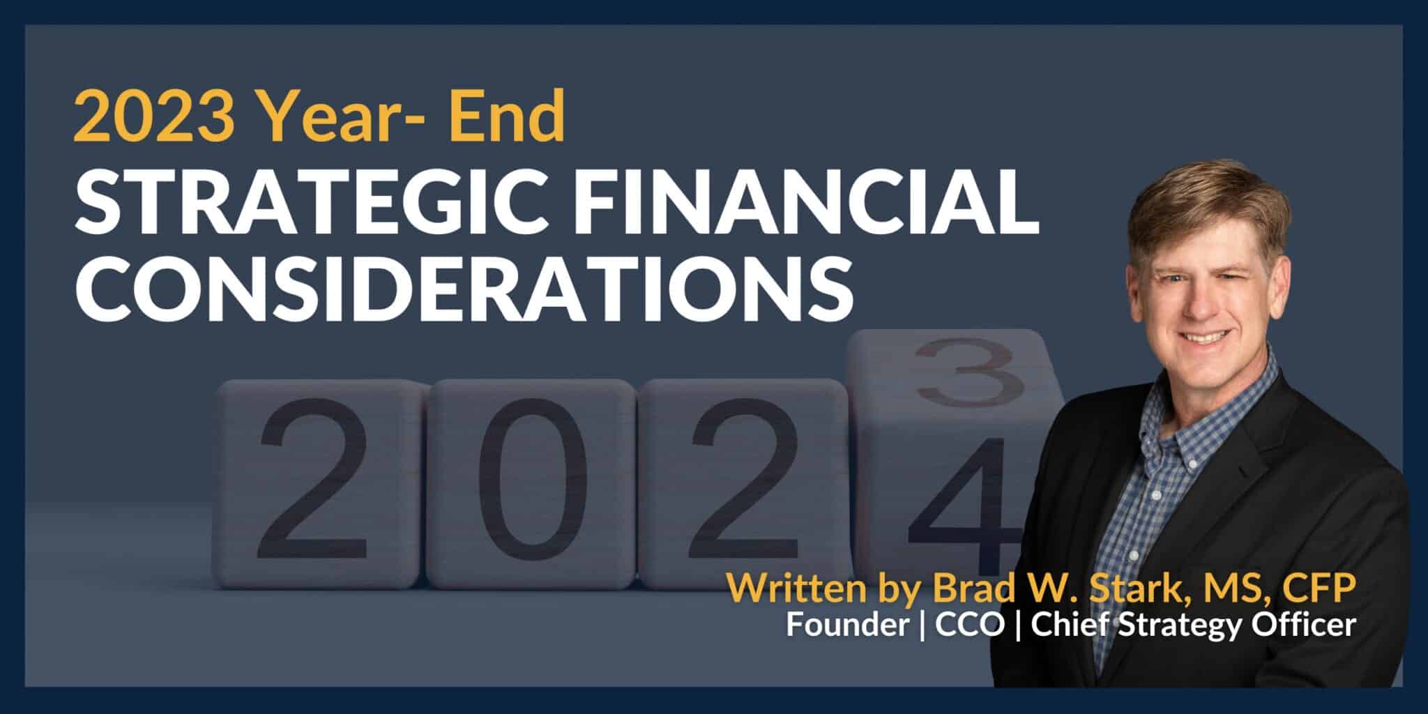Year-End Strategy Considerations