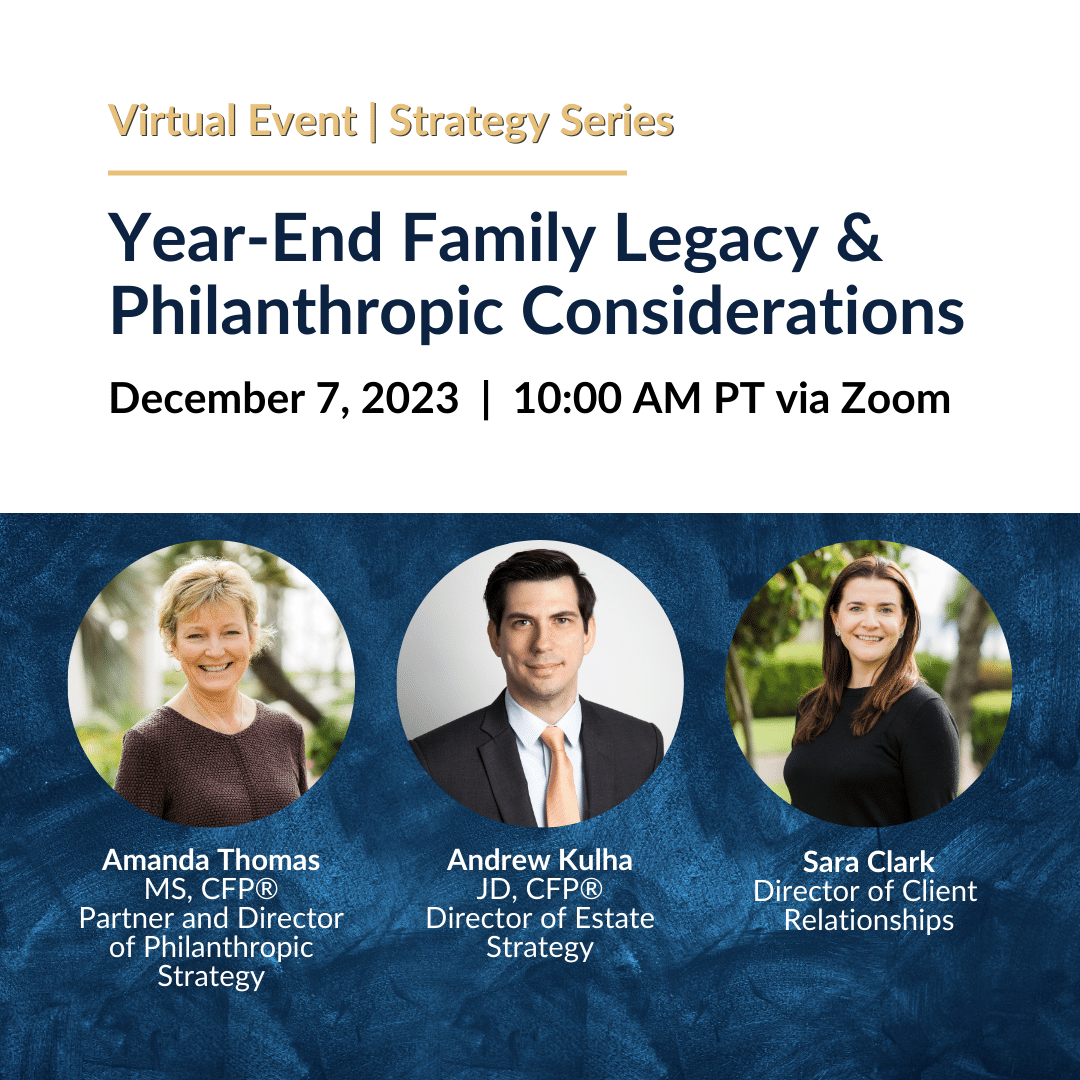 Year-End Family Legacy & Philanthropic Considerations (1)