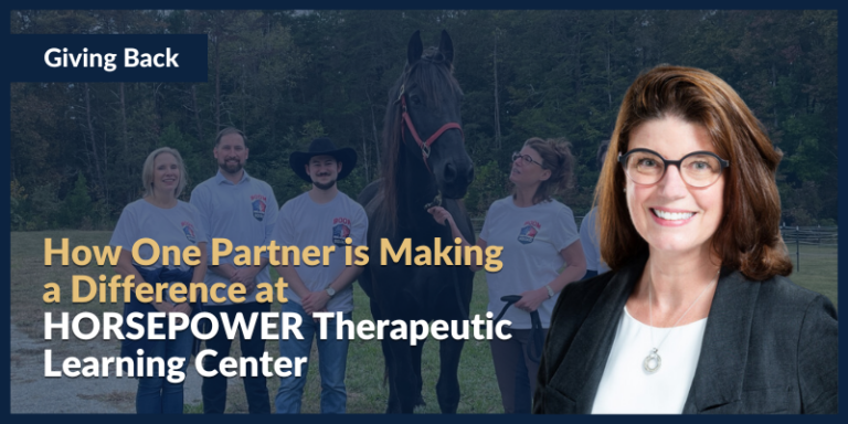 How One Partner is Making a Difference at HORSEPOWER Therapeutic Learning Center