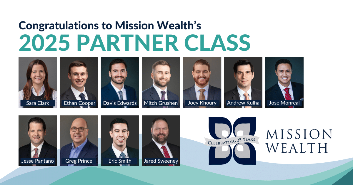 Mission Wealth Announces 2025 Partner Class, Celebrates 25 Years of Innovation