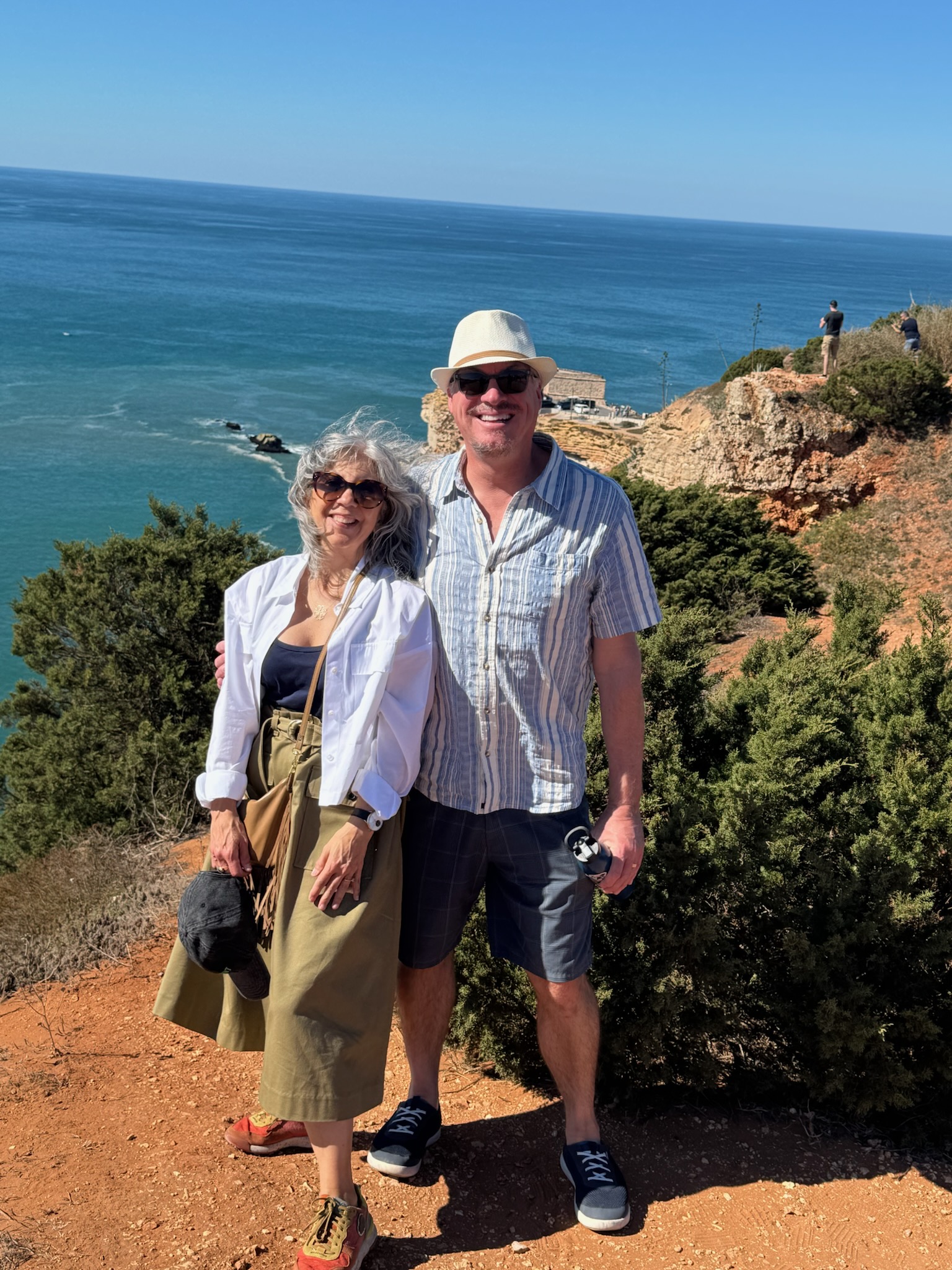 Steph & Steve Nazare Portugal