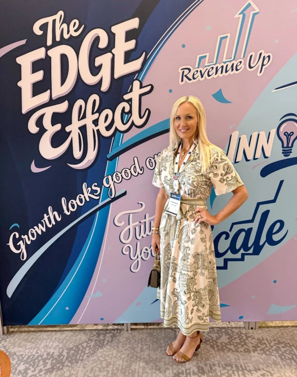 Michelle Winkles at The Edge Effect wealth management conference