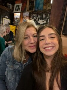 Claudia and Daughter Leena in Vienna