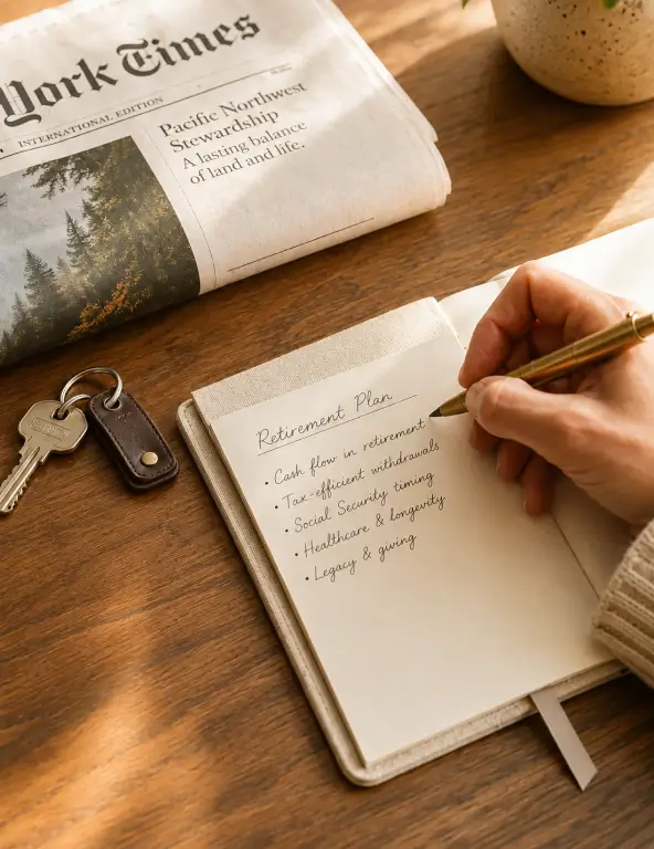 A retirement planning checklist